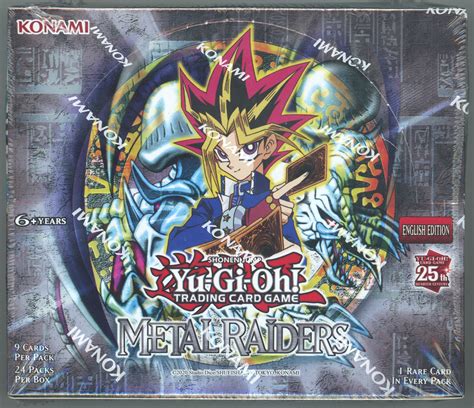 yugioh metal raiders box|yu-gi-oh! heavy metal raiders.